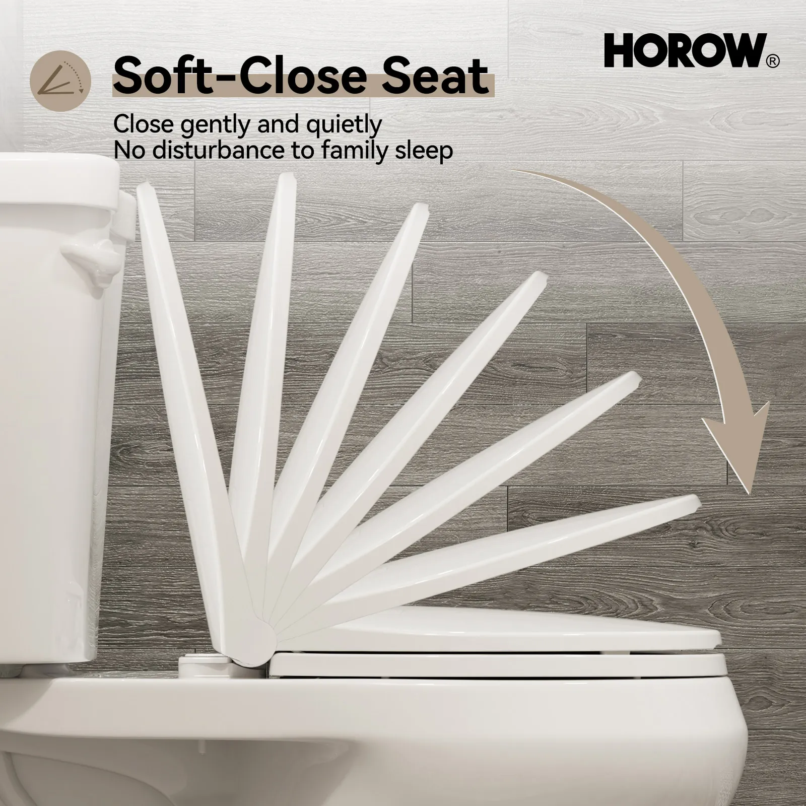 12 Inch Rough In 2 Piece Toilet with ADA Compliant and Single Flush Model HWTT - R03S - Image 6