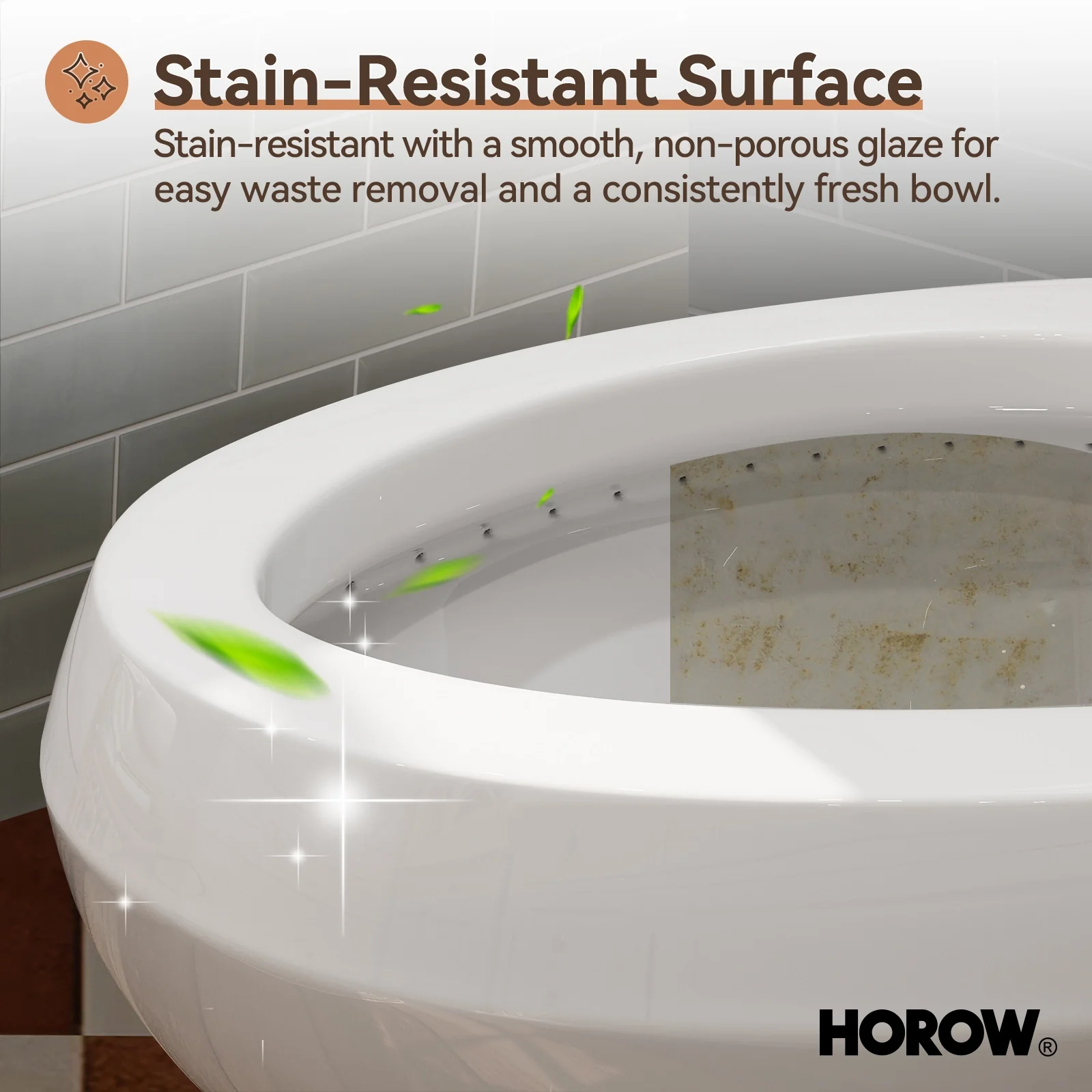 2 Piece Toilet with Single Flush and Round Bowl – Model HWTT-R01S10 - Image 12