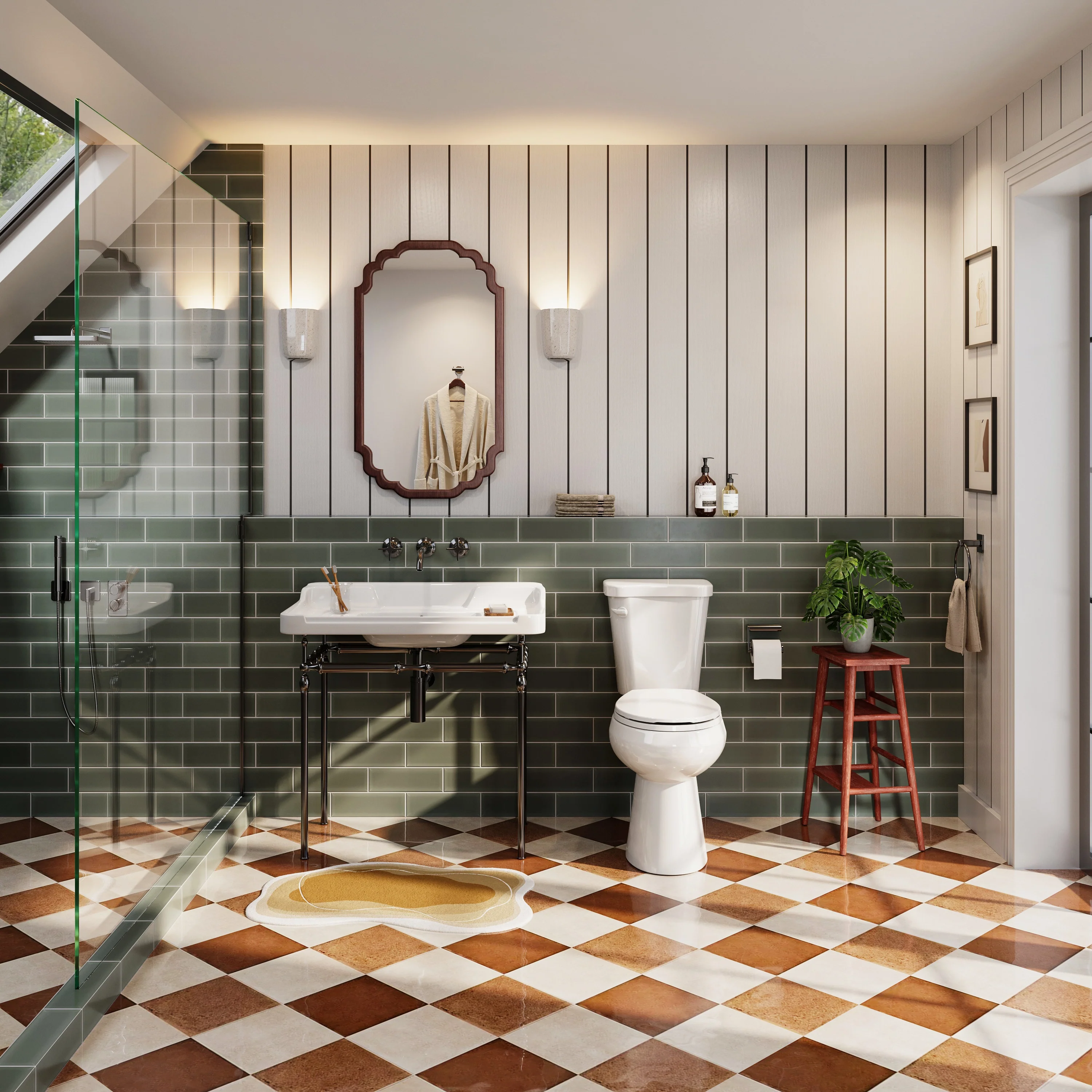 2 Piece Toilet with Single Flush and Round Bowl – Model HWTT-R01S10 - Image 14