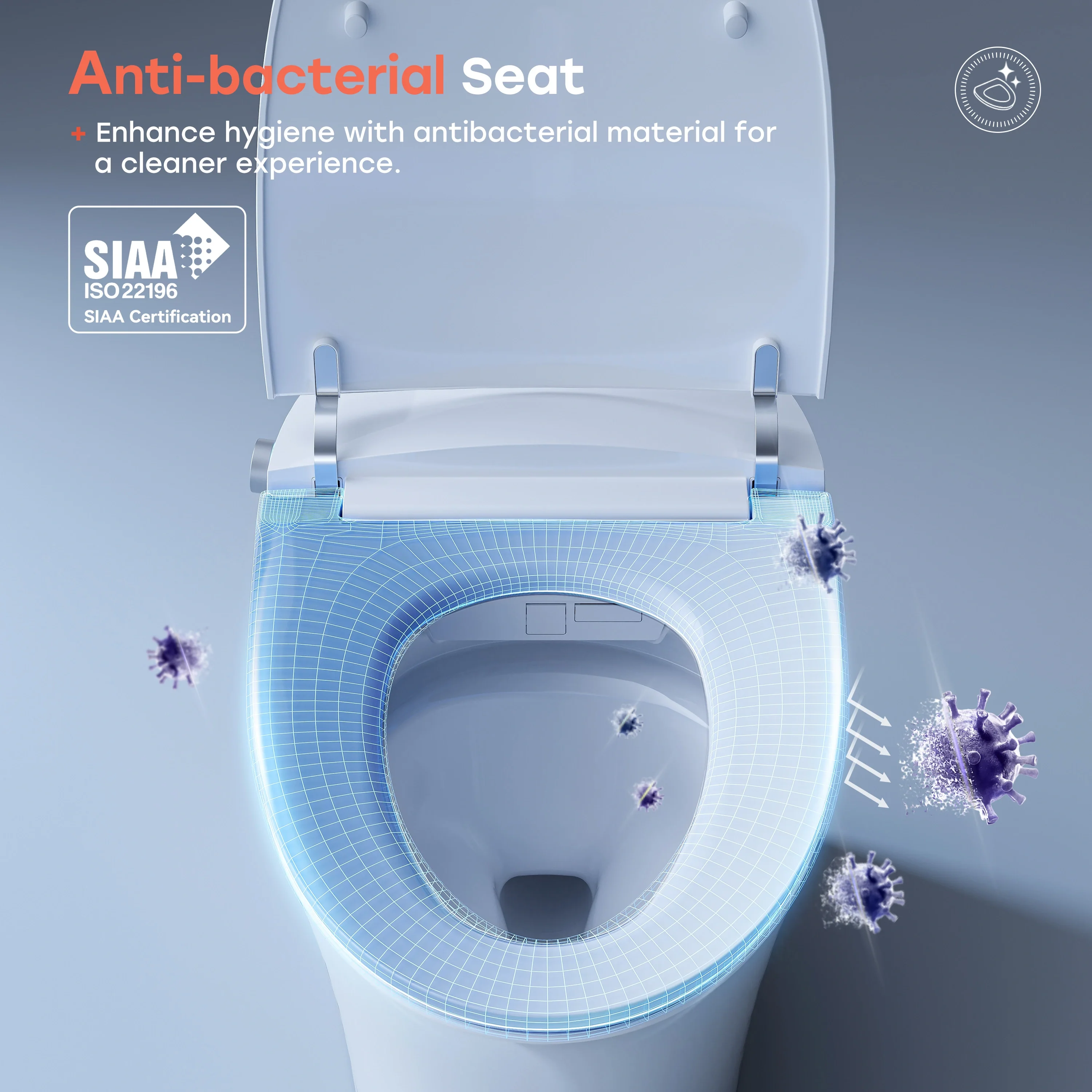 Best Smart Toilet with Built in Bidet and ADA Compliant Model T33 - Image 5