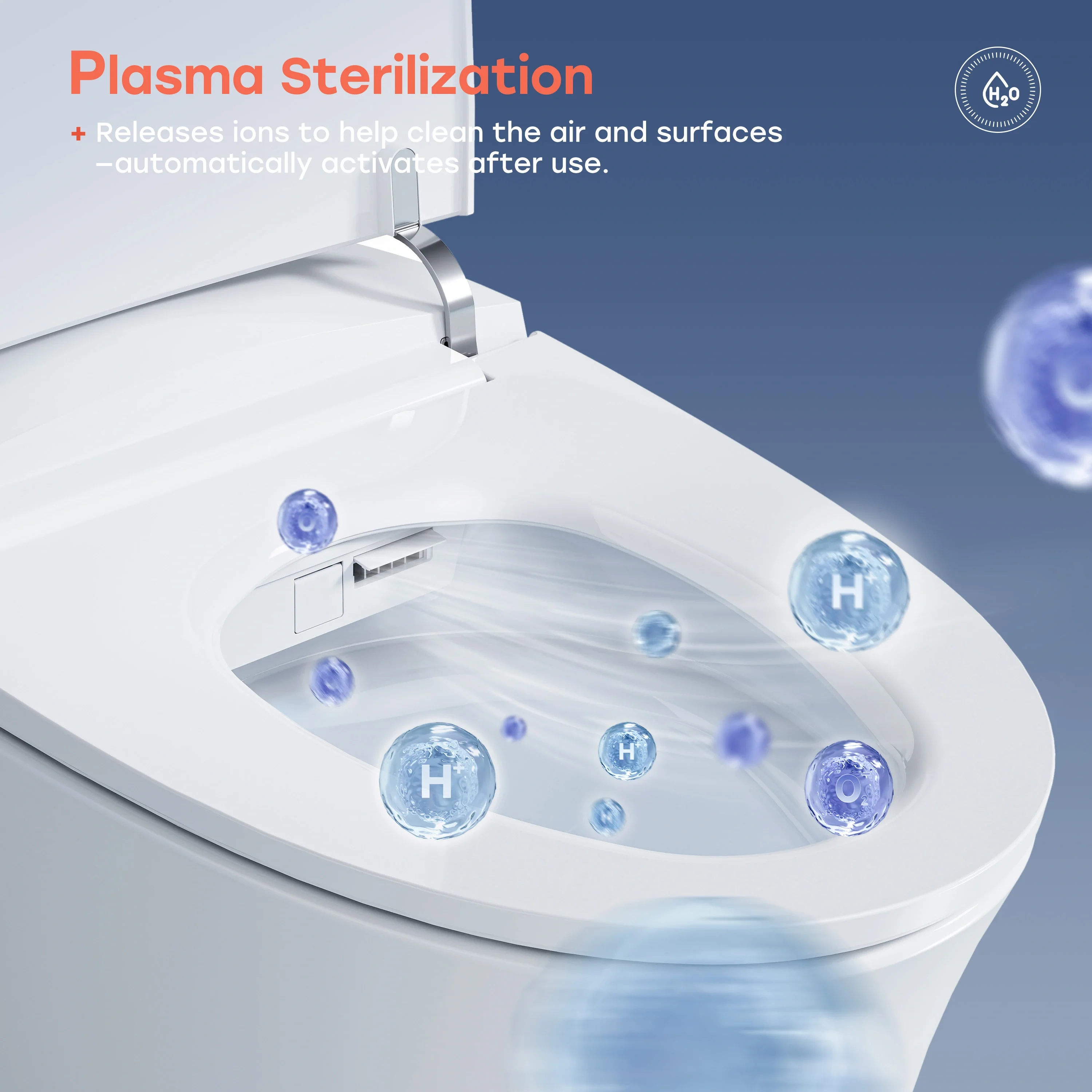 Best Smart Toilet with Built in Bidet and ADA Compliant Model T33 - Image 6