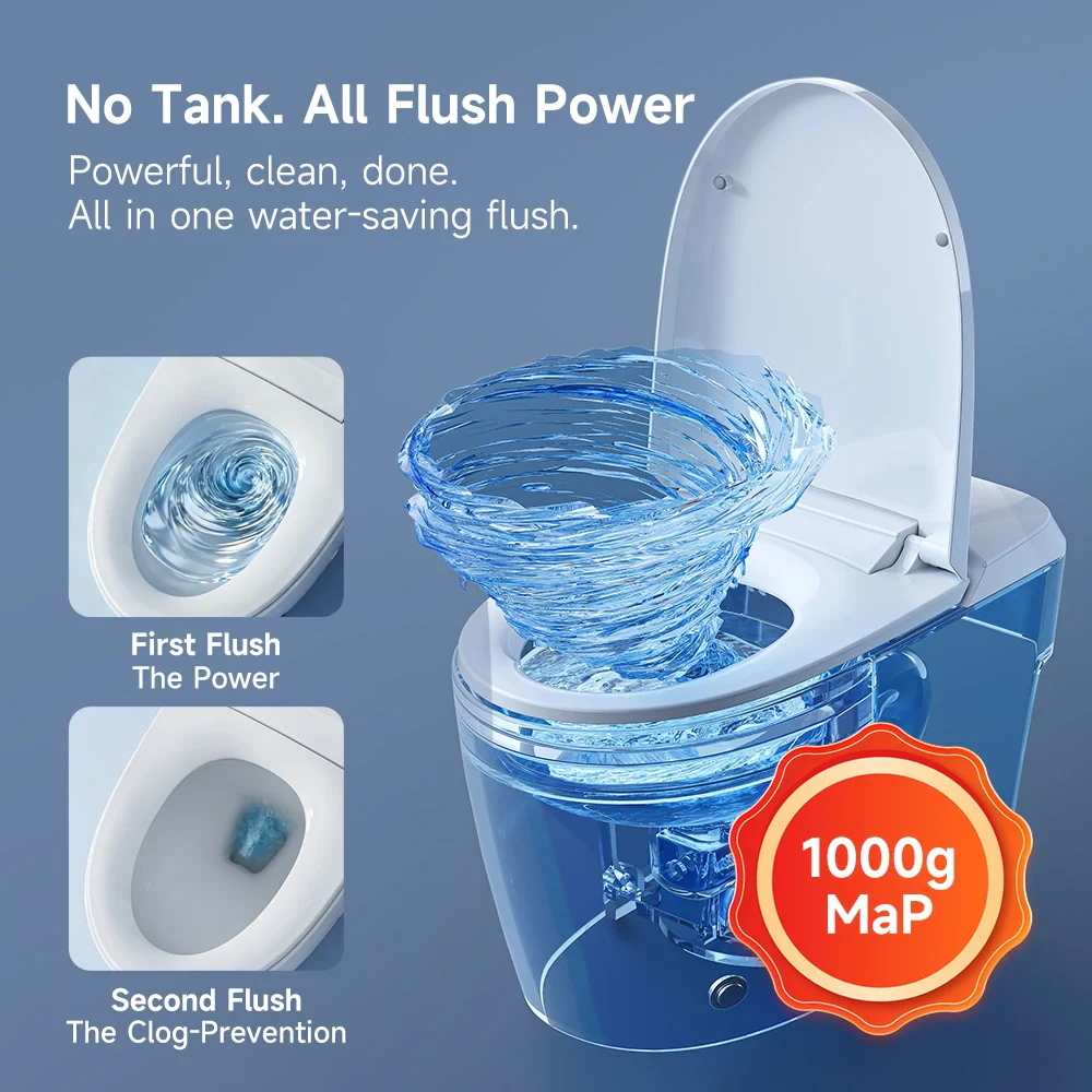 Bidet Toilet with Non electric Seat for 12 Inch Rough in Model T30 - Image 3