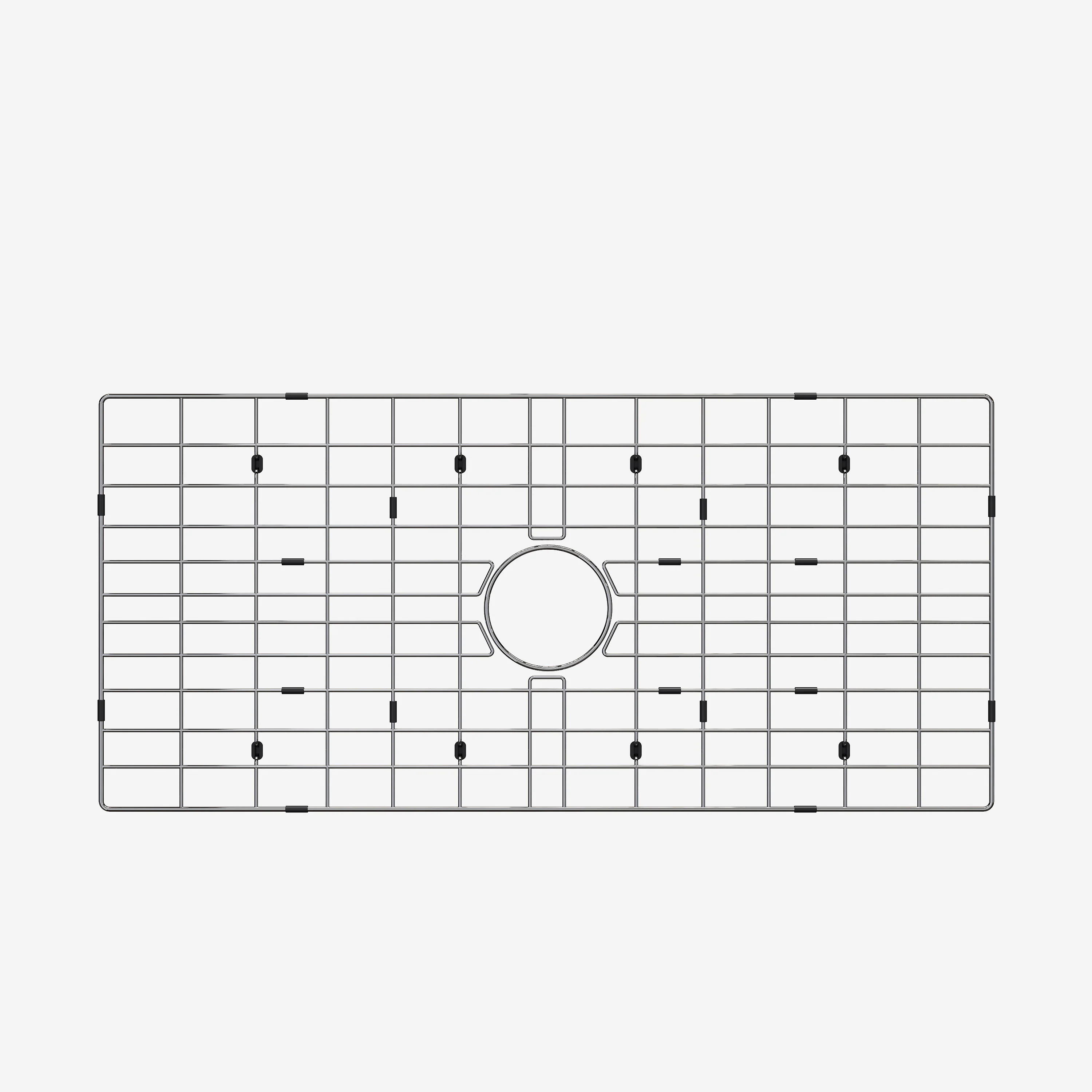 HOROW 36 Inch Sink Black Kitchen Farm Sink With Basket Strainer Model HR-S3618B - Image 5