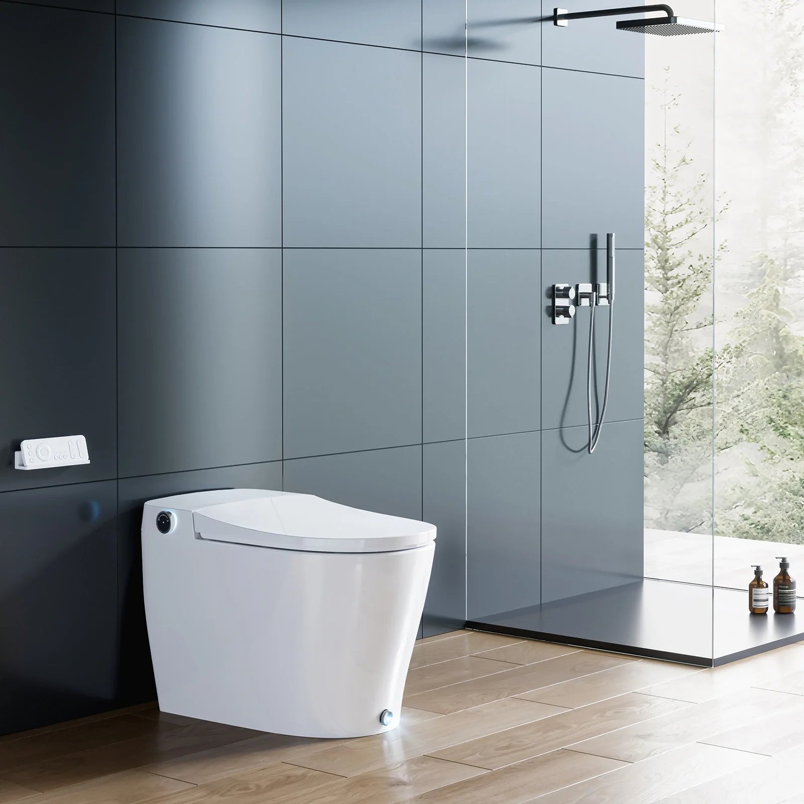 HOROW Best Bidet Toilet Combo Heated Toilet Seat Elongated Model T05 - Image 6