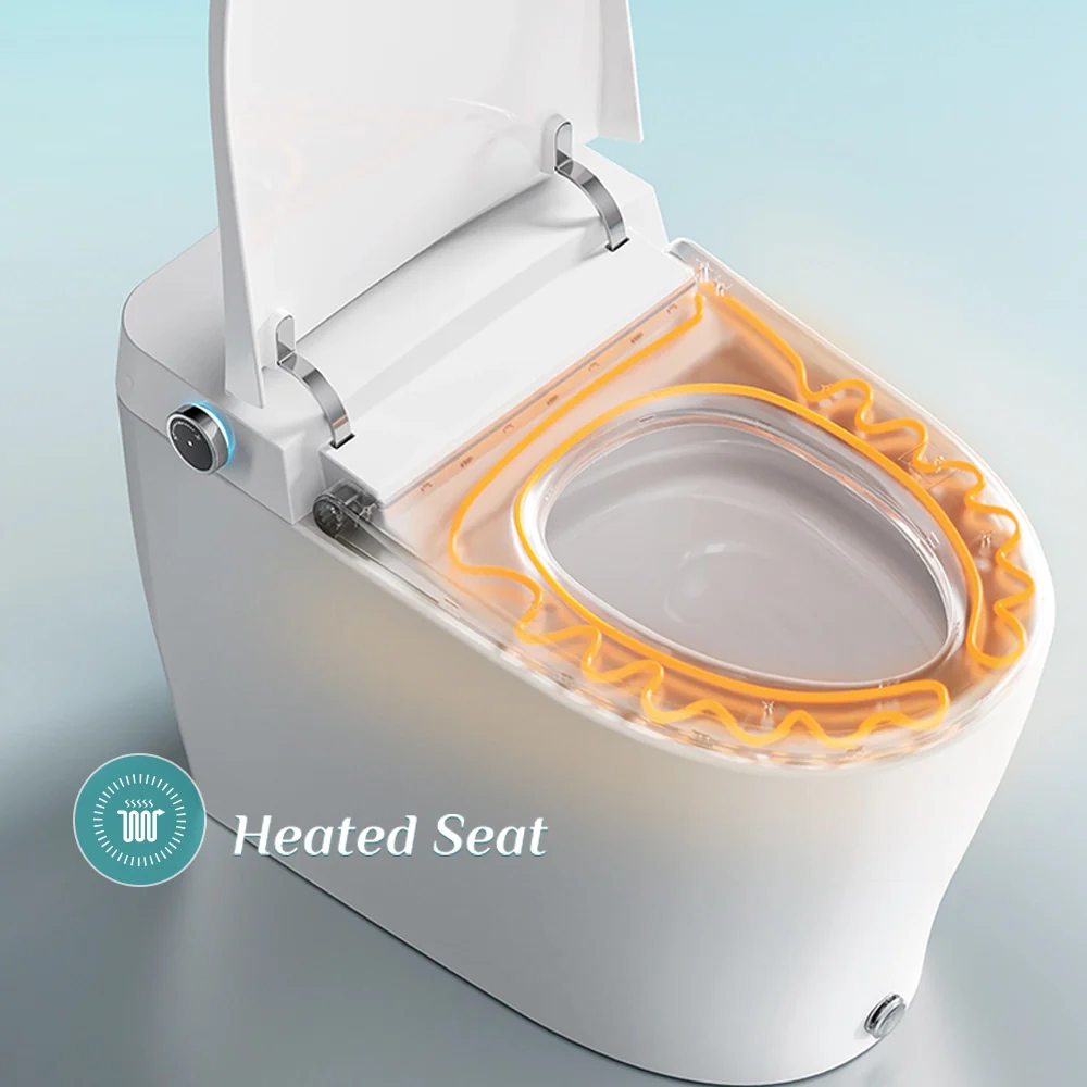 HOROW Best Bidet Toilet Combo Heated Toilet Seat Elongated Model T05 - Image 9