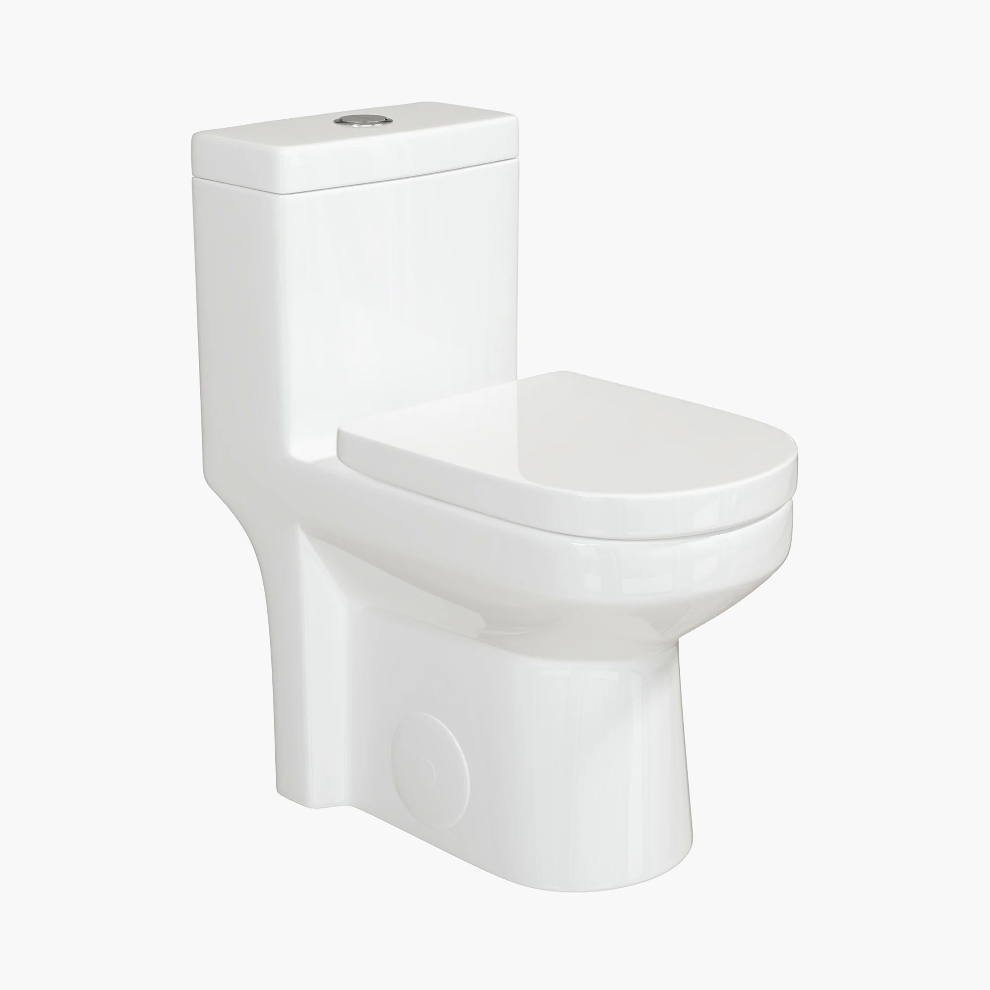 HOROW Small Toilet 1.28 GPF 10 Inch Rough In Toilet Model 8733-10 - Image 13