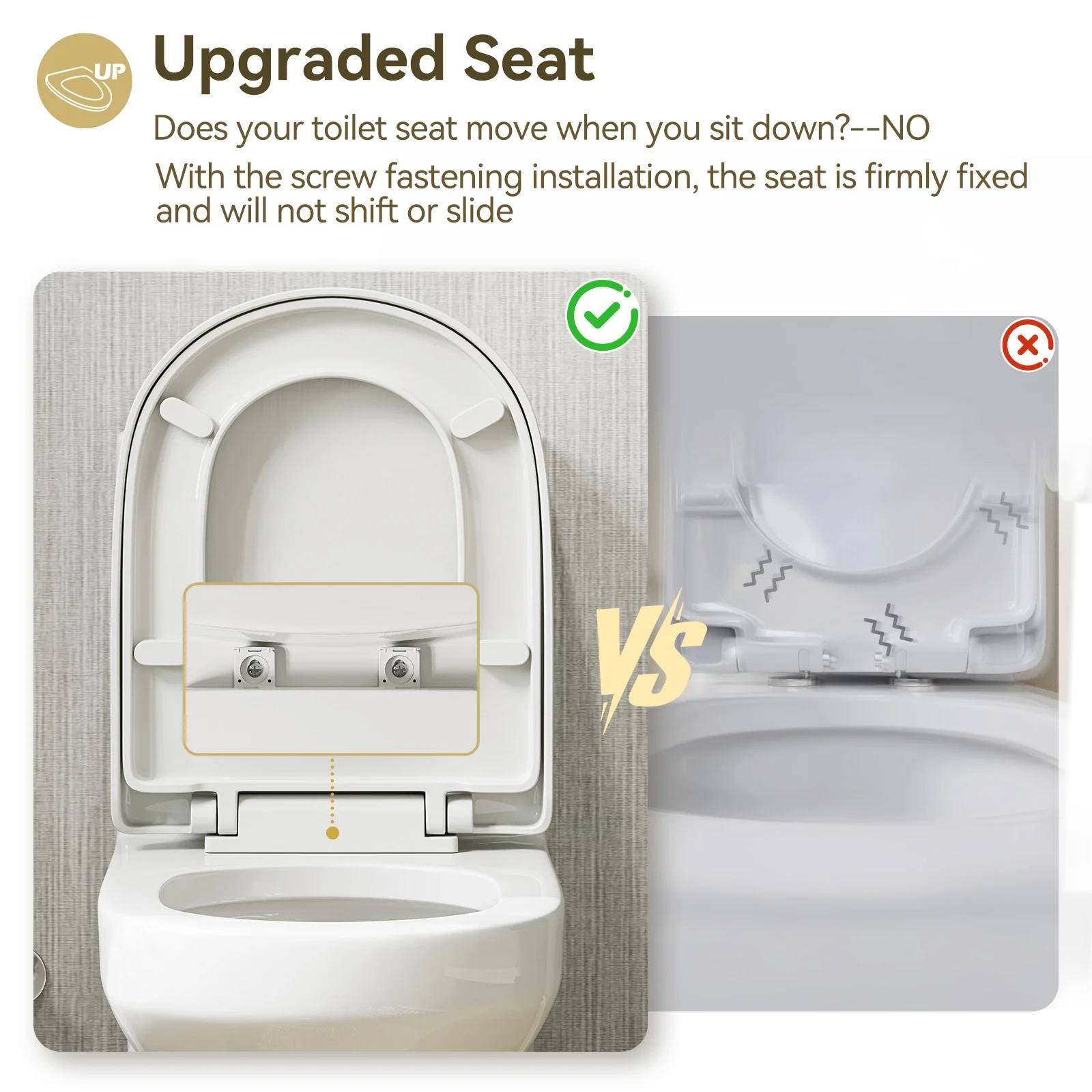HOROW Small Toilet 1.28 GPF 10 Inch Rough In Toilet Model 8733-10 - Image 4