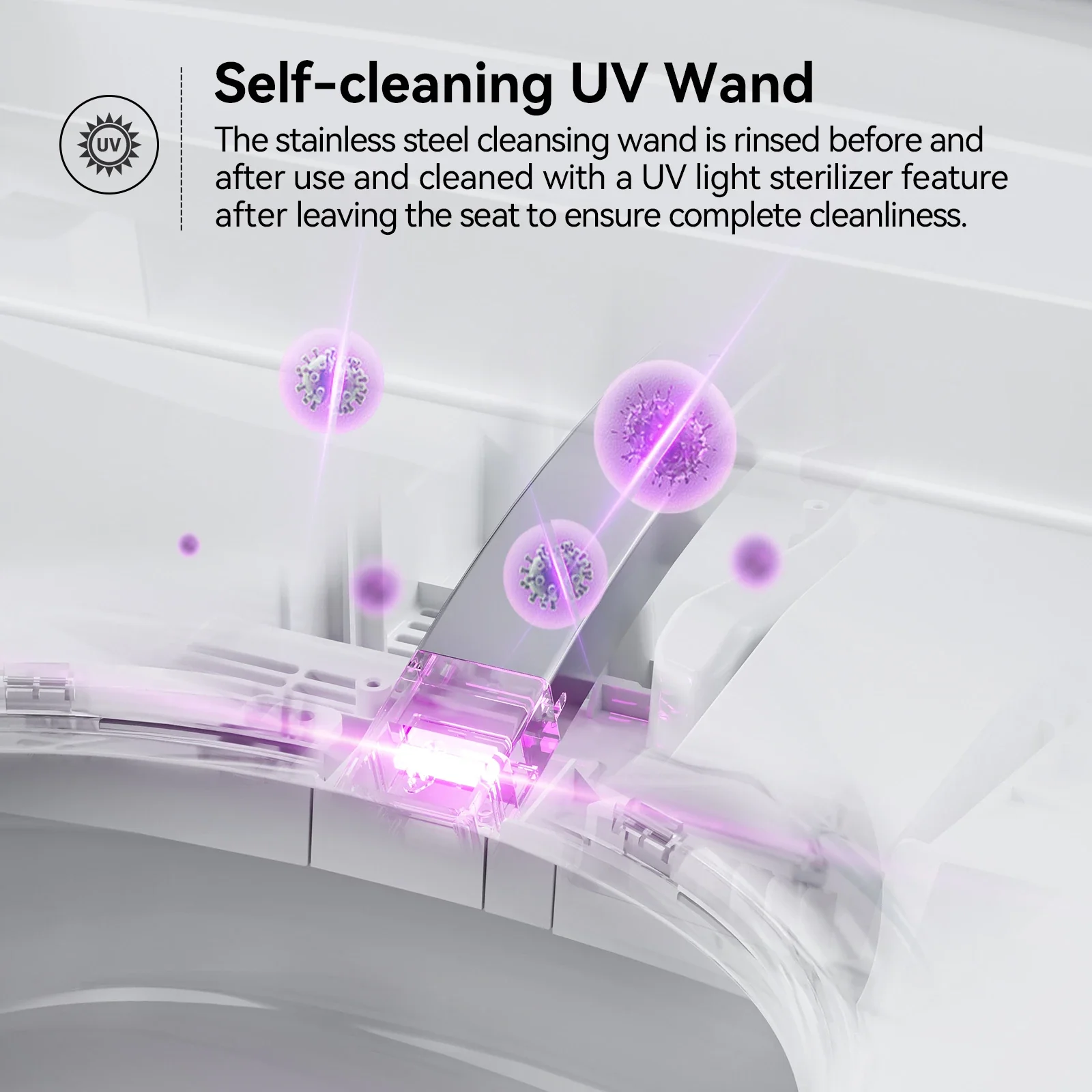 HOROW Smart Toilet Built-in Tank and Electric Booster Pump Model T03Pro - Image 6