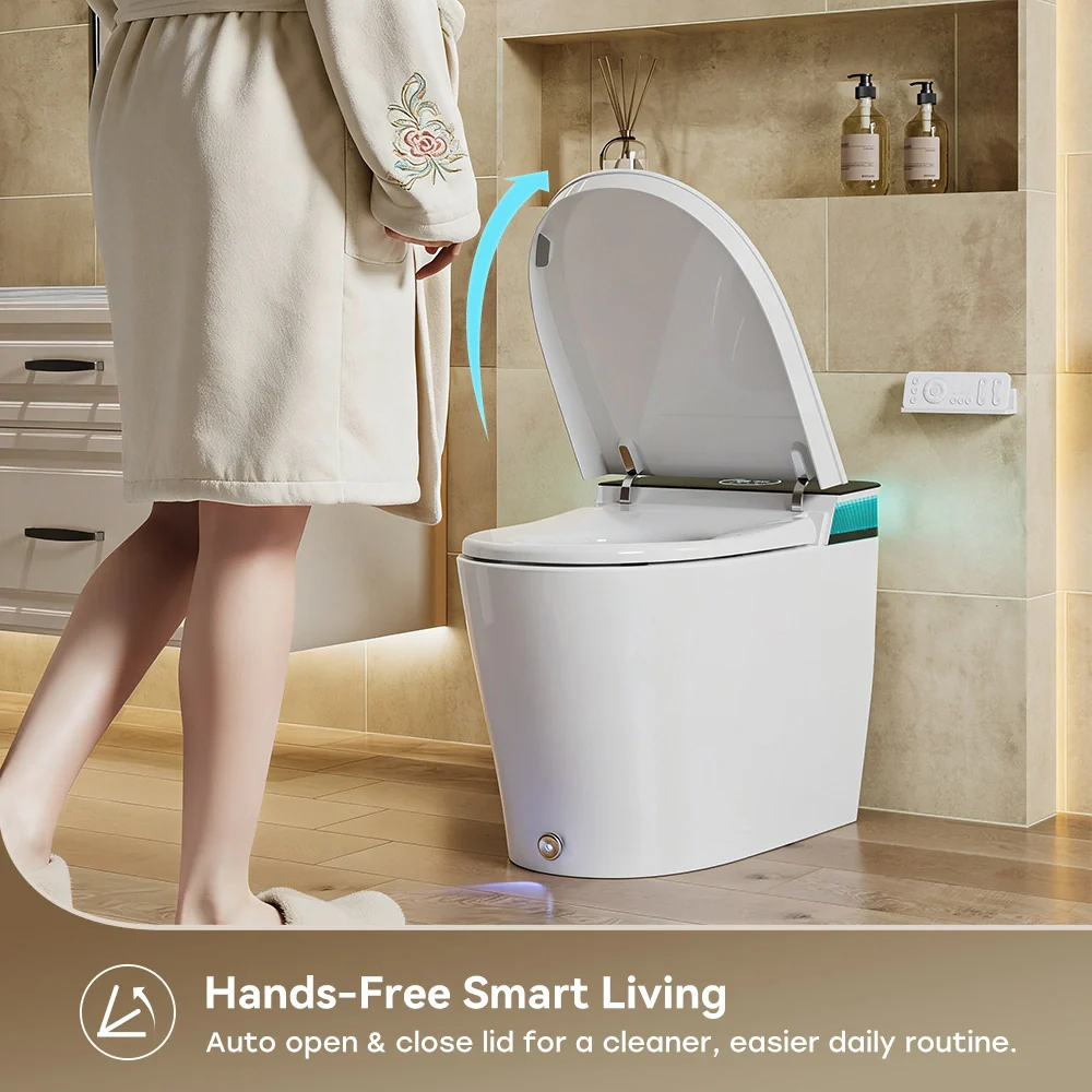 HOROW Smart Toilet with Integrated Bidet and Heated Seat T38-PL - Image 3