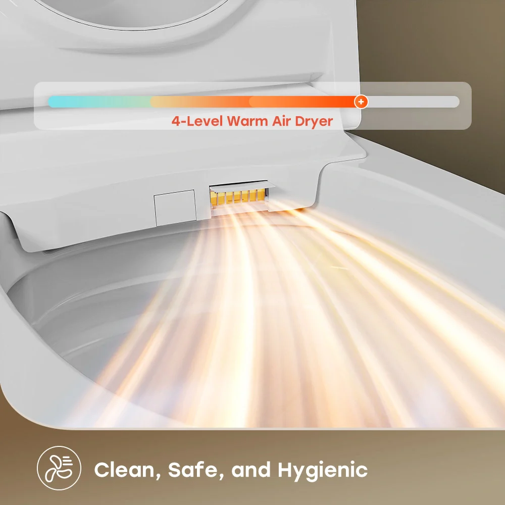 HOROW Smart Toilet with Integrated Bidet and Heated Seat T38-PL - Image 7