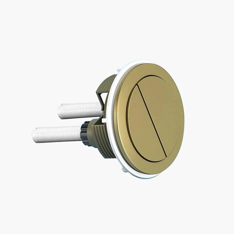 HOROW Toilet Dual Flush Gold Button Replacement For HWMT-8733 Series Model HR-P2133 - Image 3