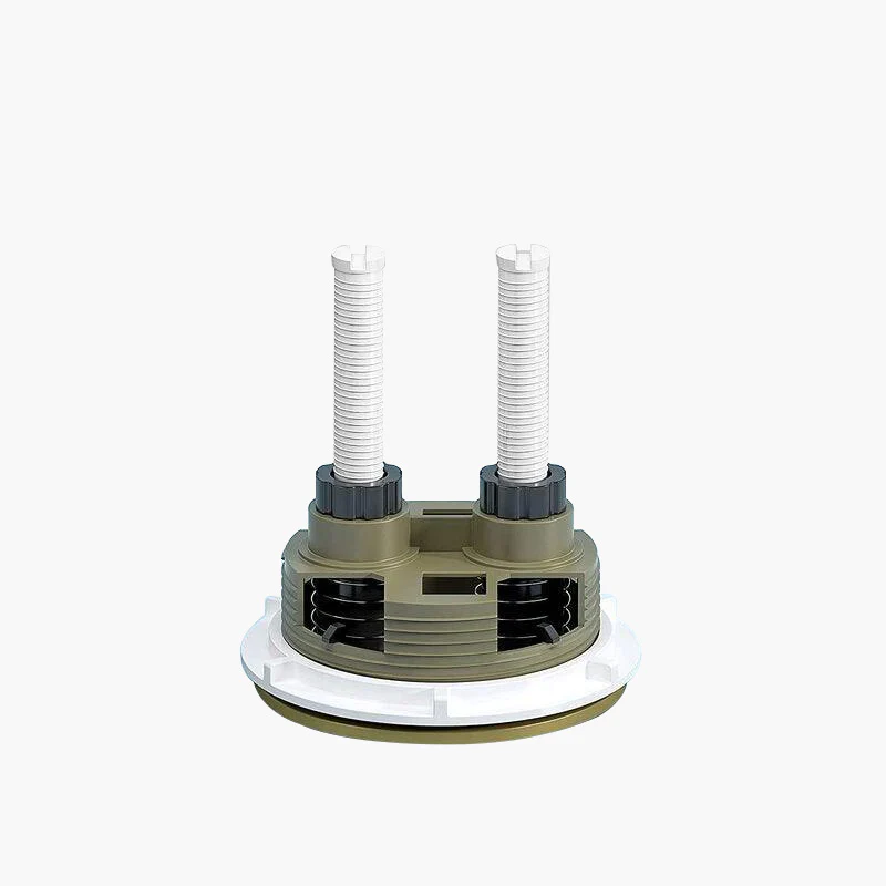 HOROW Toilet Dual Flush Gold Button Replacement For HWMT-8733 Series Model HR-P2133 - Image 4