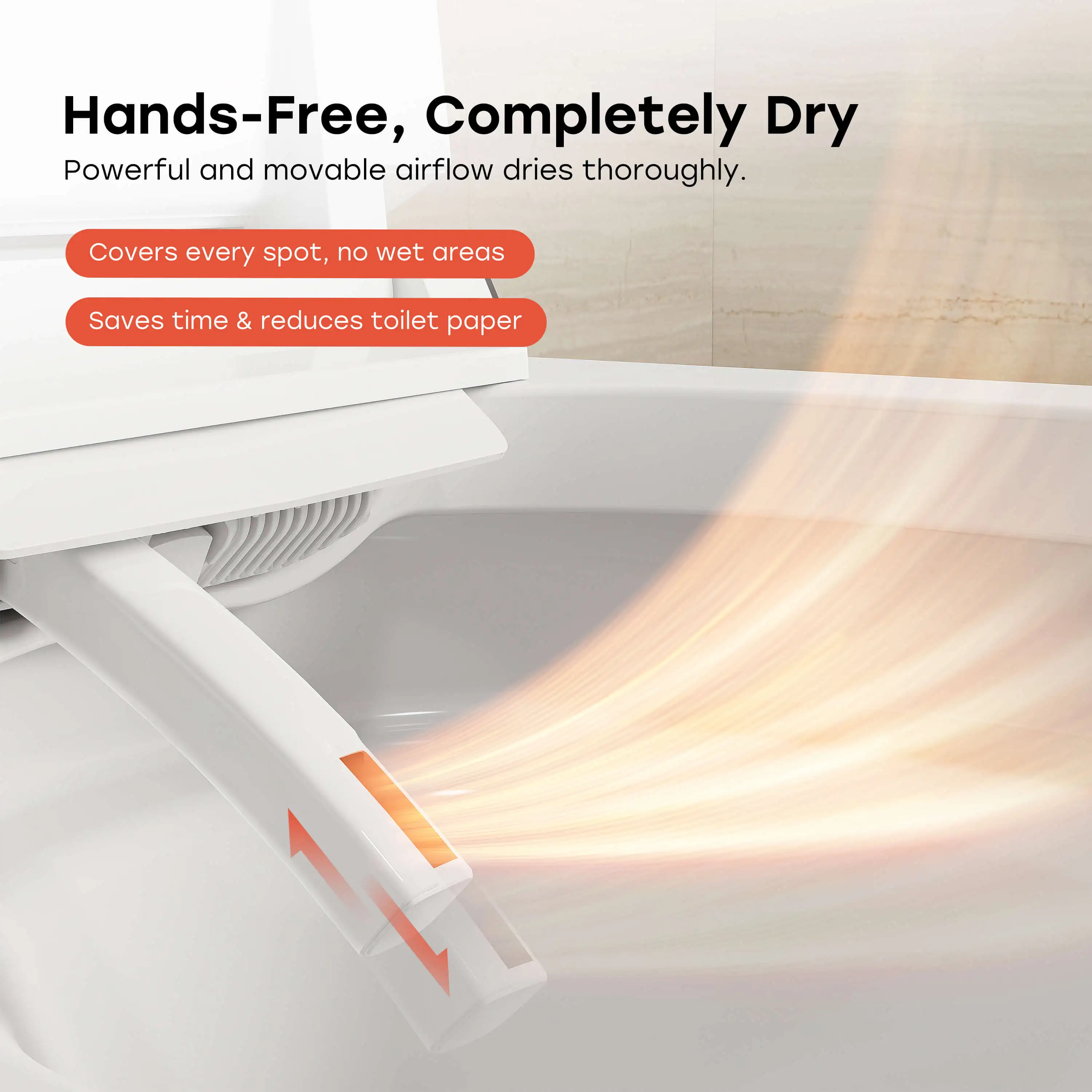 HOROW X70 Smart Toilet with Built-In Tank and Pump – Powerful Flush, Modern Comfort - Image 13