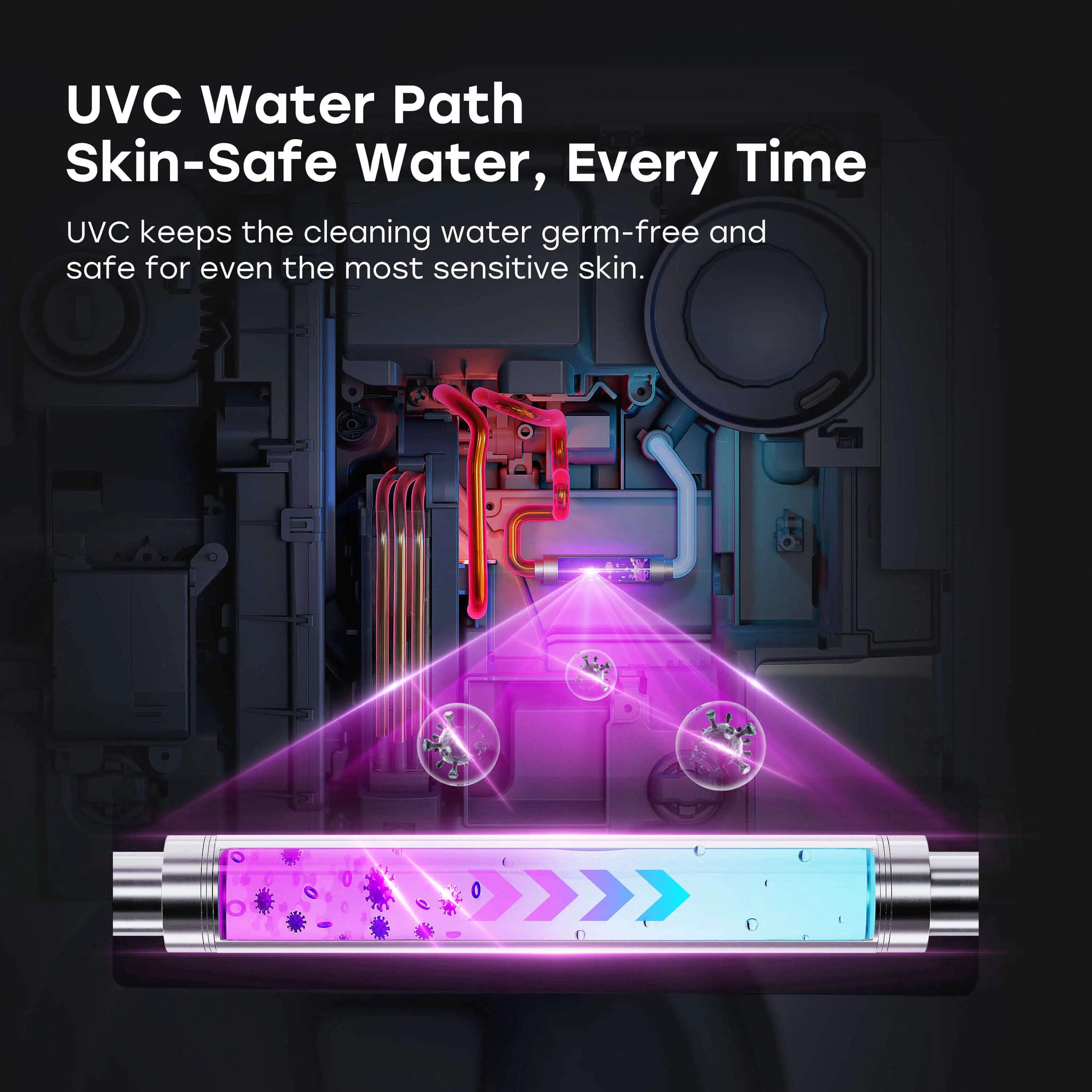 HOROW X70 Smart Toilet with Built-In Tank and Pump – Powerful Flush, Modern Comfort - Image 5