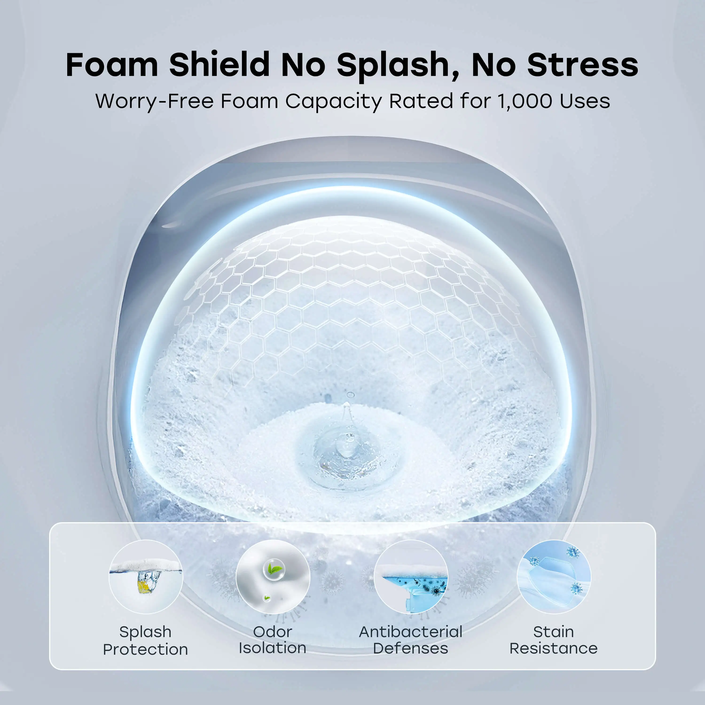 HOROW X70 Smart Toilet with Built-In Tank and Pump – Powerful Flush, Modern Comfort - Image 8